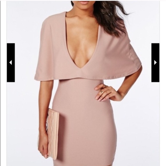 Crepe Sleeved Mini Dress