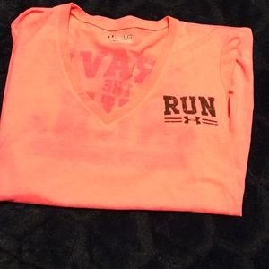 L Under Armour shirt $7