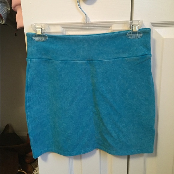Blue American Eagle pencil skirt