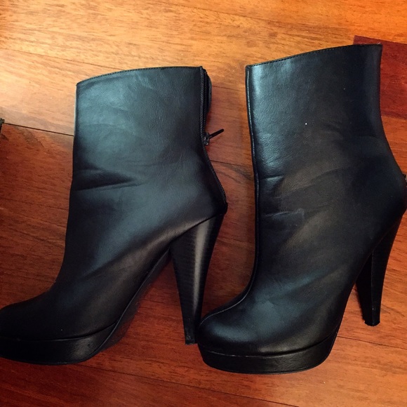 Black booties