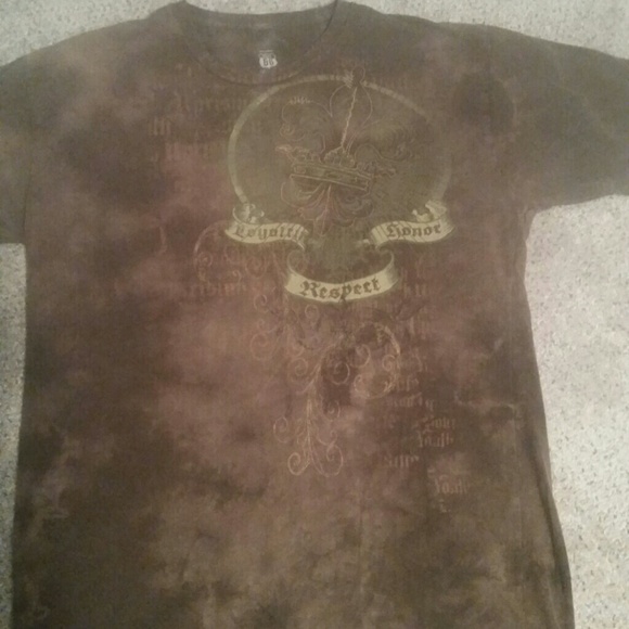 Brown shirt large