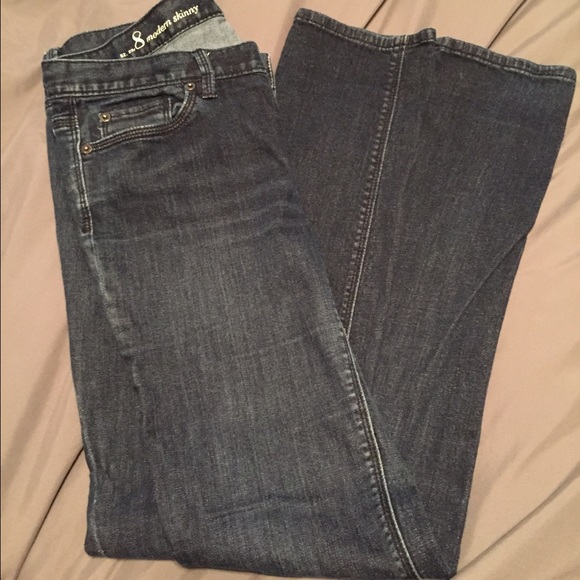 Loft jeans modern skinny size 8
