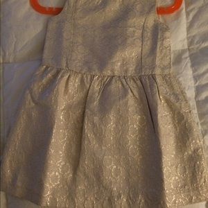 Brand new gold toddler dress