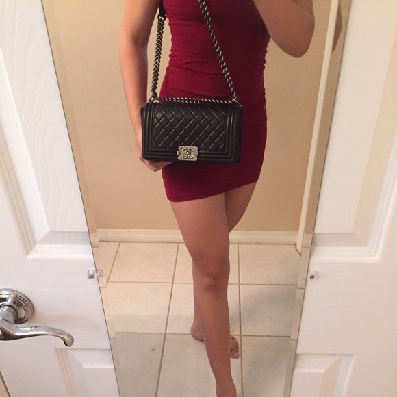 Chanel Le boy Medium Lamb skin - Picture 4 of 4