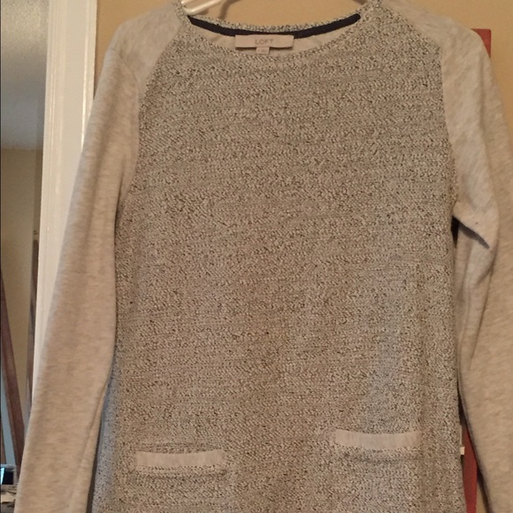 Loft sweater long tunic style great with leggings