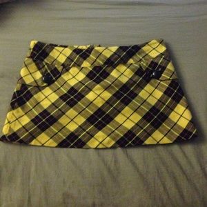 Plaid Skirt