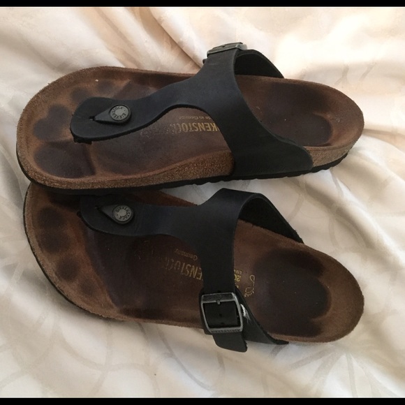 Black Birkenstocks