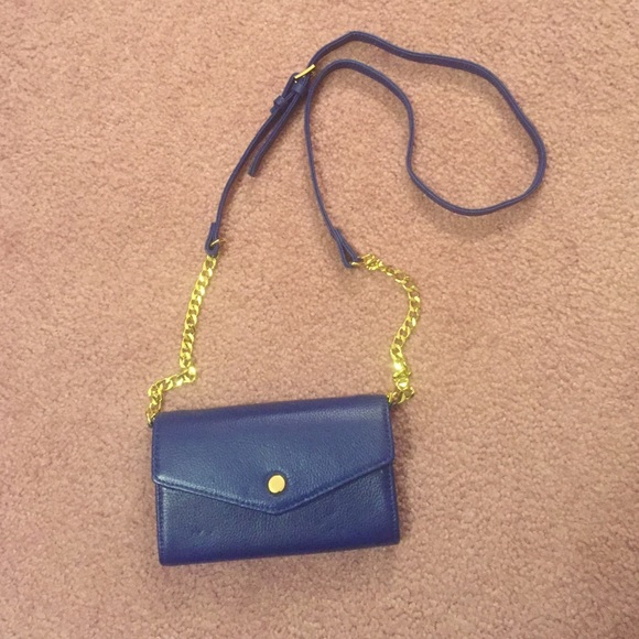 Cross body cell phone wallet