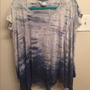 Hard tail forever tie dye top