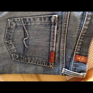 7 for all mankinds jeans 27