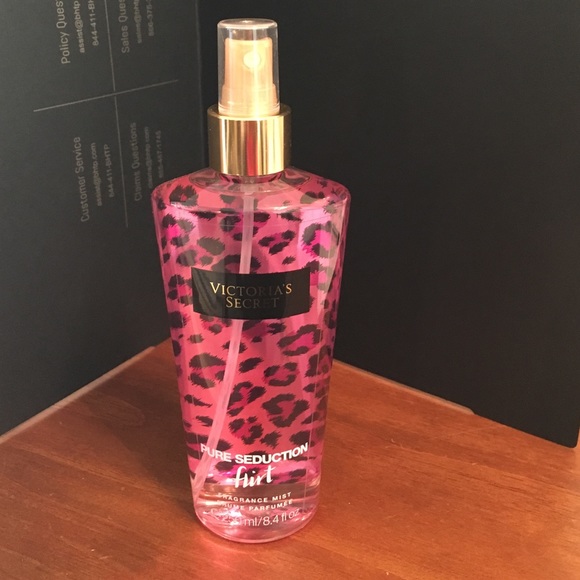 Victoria Secret Pure Seduction fragrance mist.