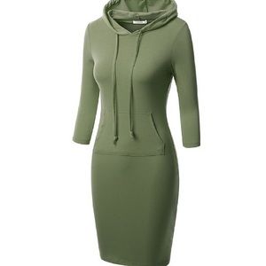 Khaki sporty Dress Hour Sale💕