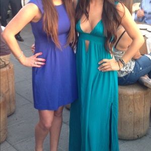 Indah Anjelica dress green/teal