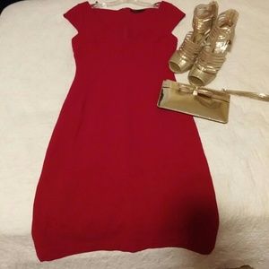 BCBG MaxAzria red dress
