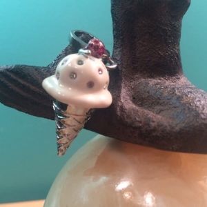 Ice cream cone charms