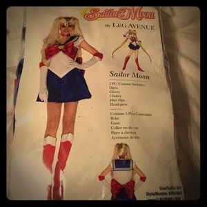 Sailor moon costume AND new costume wig.