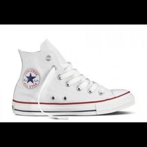 White High Top Converse