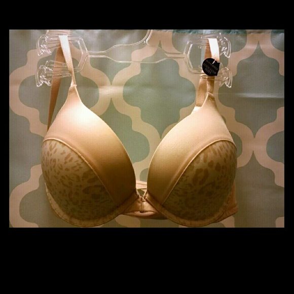 Victoria's Secret Bombshell Nude Cheetah Print Bra