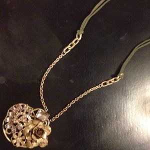 Chain to chord necklace