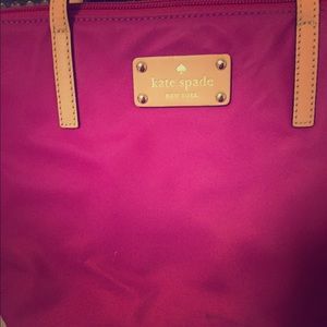Kate spade purple medium tote