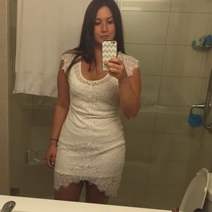 White Lacey Dress