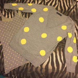 Gray Polka Dot sweater