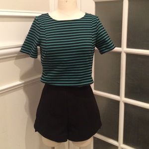 Black hot pants/shorts