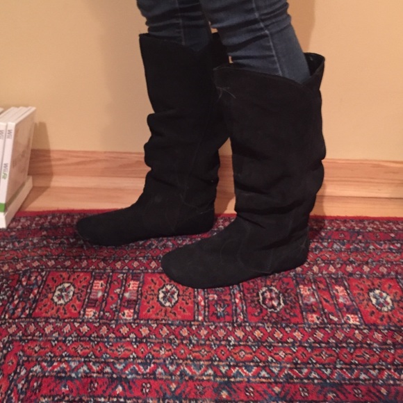 Shoes - Black suede boots