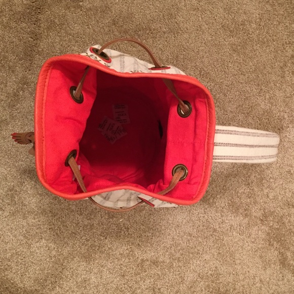 💰Fossil Hudson Stripe Backpack - One sling - Picture 4 of 4