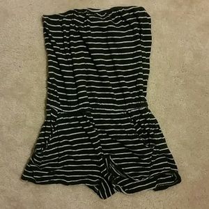 Strapless Romper