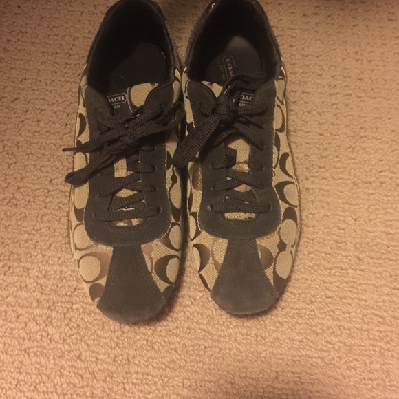 Coach size 10 tennis shoes
