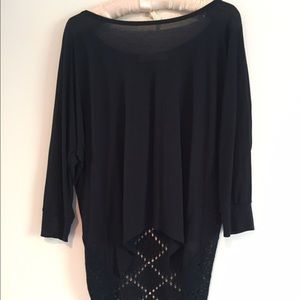 Beautiful Black Woodleigh Sweater.