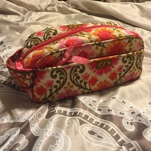Vera Bradley makeup/travel bag