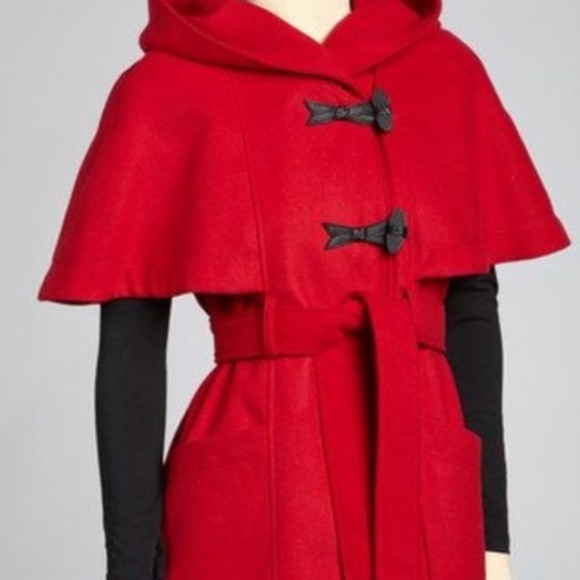 Jessica Simpson Jackets & Blazers - 🎉HP🎉 Jessica Simpson Sassy + Classy Red Coat