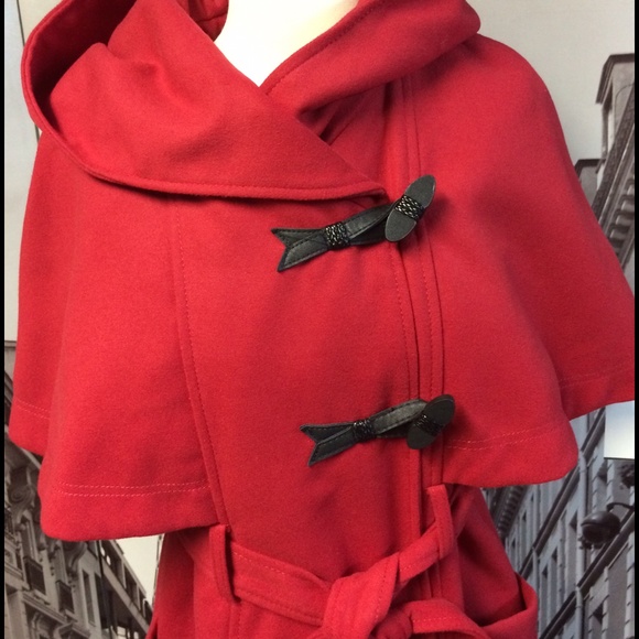 🎉HP🎉 Jessica Simpson Sassy + Classy Red Coat - Picture 2 of 4