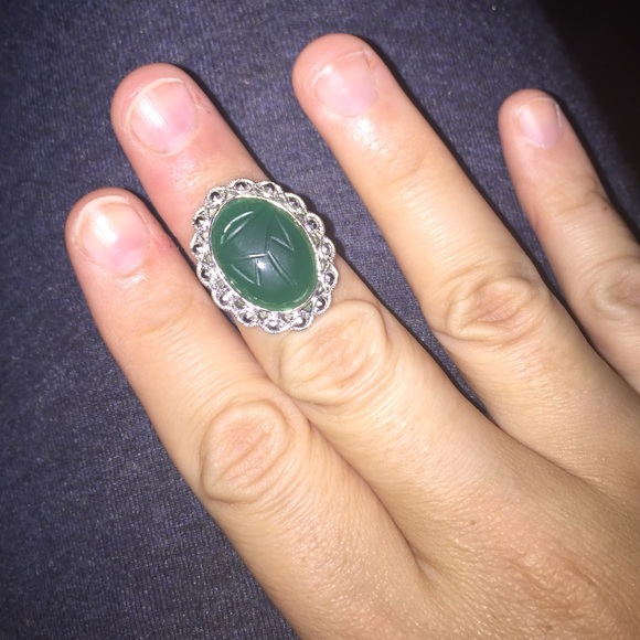 Silver scarab ring - Picture 1 of 4