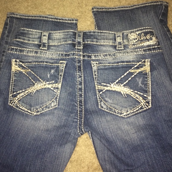 Silver Tuesday Jeans (distressed).