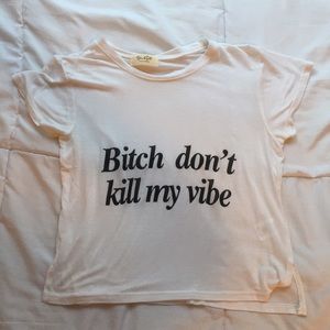 Brandy Melville cropped fit top