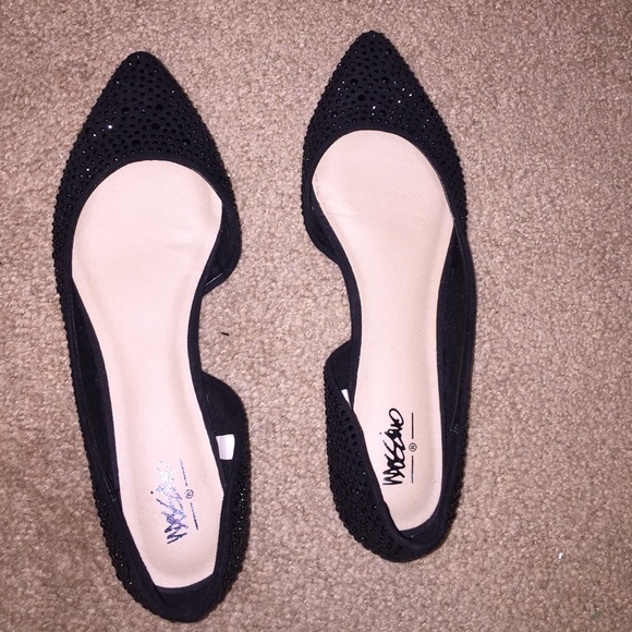 Black flats