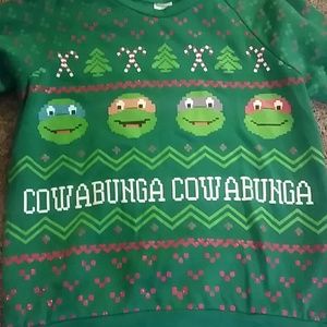 Women's Ninja Turtles Christmas Sweater