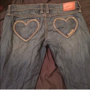 Frankie b heart pocket jeans