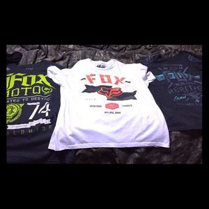 Men's xl fox Moto shirts