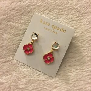 Kate Spade flower earrings