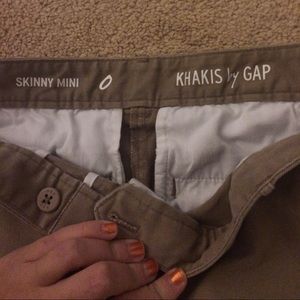 Khakis by Gap--Skinny Mini Size 0