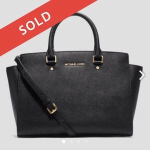 Michael Kors Satchel - Selma Large Top Zip