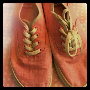 Pink Levi Sneakers