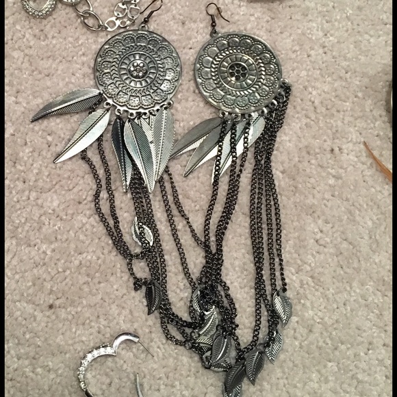 Lot of silver jewelry
