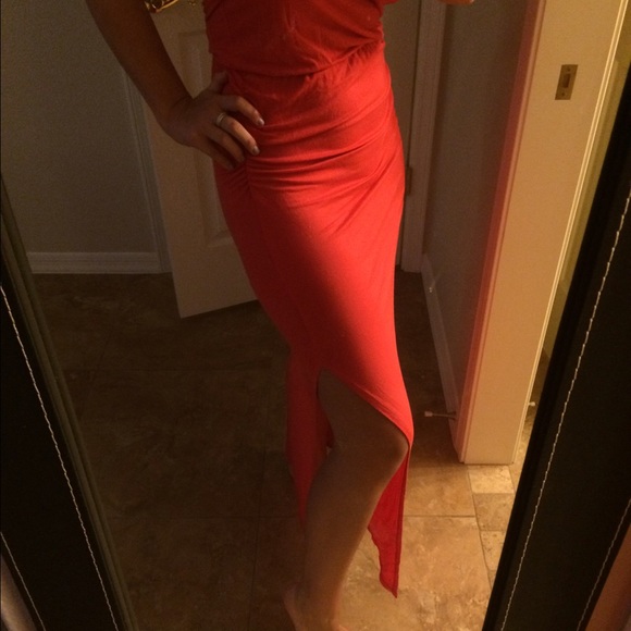 Splendid Slit Maxi Dress