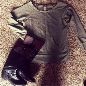 Cute slouchy crew neck