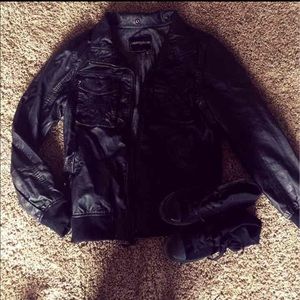 leather jacket